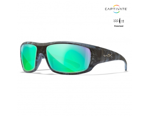 Очки (WILEY X) WX OMEGA (Green Mirror Kryptek Neptune Frame)